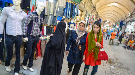 "Por un milagro": FOTOS de un Tomahawk que no detonó en un bazar de Teherán
