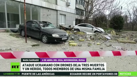 Ataque ucraniano con drones deja tres muertos y un herido, todos miembros de una familia