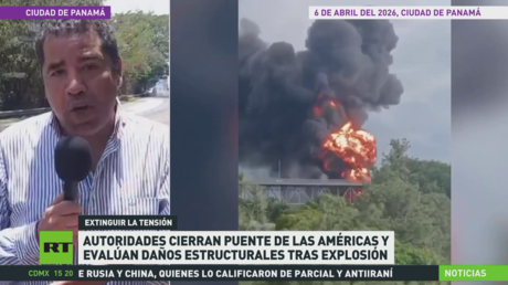 Autoridades panameñas cierran Puente de las Américas y evalúan daños estructurales tras explosión