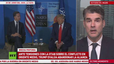 Ante tensiones con la OTAN por el conflicto en Oriente Medio, Trump sopesa abandonar la alianza