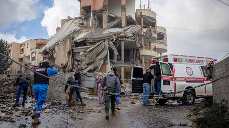 VIDEO: El impactante momento en que un bombardeo israelí interrumpe una clase en línea
