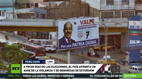 A pocos días de las elecciones, Perú afronta auge de violencia y de denuncias por extorsión