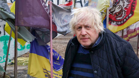 "Un villano que regresa a la escena del crimen": Zajárova denuncia la visita de Boris Johnson a Ucrania