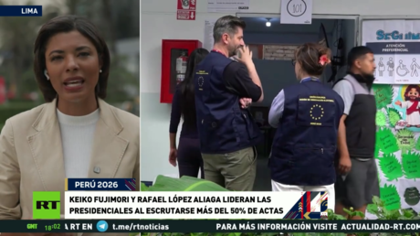 Keiko Fujimori y Rafael López Aliaga lideran las presidenciales al escrutarse más del 50 % de las actas