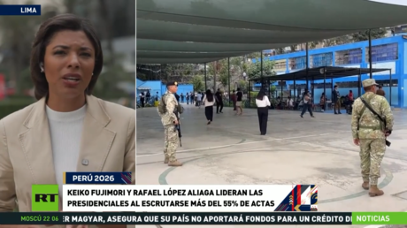 Más del 55 % de las actas escrutadas: Keiko Fujimori y Rafael López Aliaga lideran las elecciones presidenciales en Perú
