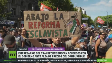 Empresarios del transporte buscan acuerdos con el Gobierno ante el alza de precios del combustible en Argentina