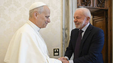 Lula expresa solidaridad con el papa León XIV tras insultos de Trump