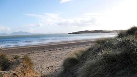 Tormenta deja al descubierto un cadáver inquietante y nadie logra explicar qué es