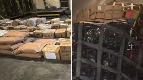 Cuba recibe ayuda humanitaria procedente de Colombia