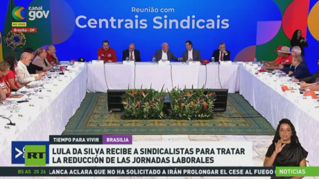 Lula da Silva recibe a sindicalistas para tratar la reducción de la jornada laboral
