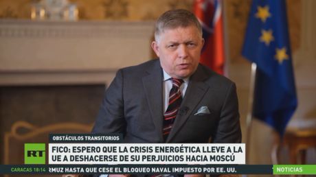 Fico: Espero que la crisis energética lleve a la UE a deshacerse de sus prejuicios hacia Moscú