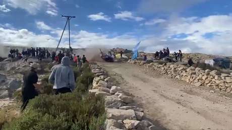 Un coche fuera de control embiste al público en el Rally Sudamericano