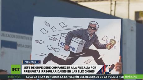 Fiscal de Perú acusa a las autoridades electorales de negligentes ante denuncias de un supuesto fraude