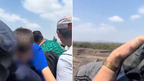 VIDEO: Revelan impactante registro de las amenazas del tirador de Teotihuacán a turistas rehenes