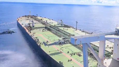 VIDEO: La Armada de EE.UU. incauta un petrolero en el Índico