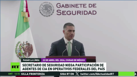 Secretario de Seguridad niega participación de agentes de CIA en operativos federales del país