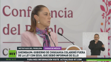 Sheinbaum culpa a autoridades de Chihuahua ante caso de "agentes de CIA" muertos tras operativo