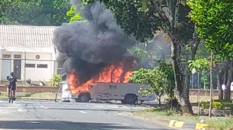 Un carrobomba explota en las cercanías de una base militar en Colombia (VIDEOS)