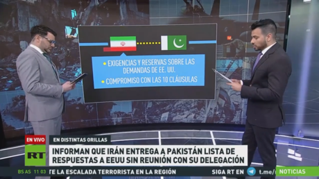 Informan que Irán entrega a Pakistán lista de respuestas a EE.UU. sin reunión con su delegación
