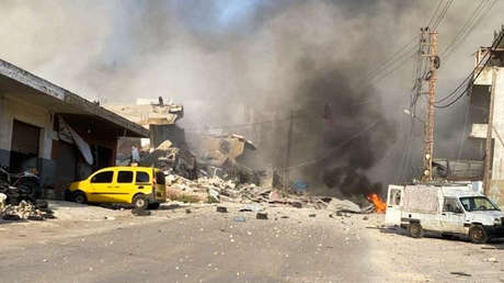 Ataques aéreos israelíes en el sur del Líbano (VIDEOS)