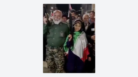 VIDEO: Ancianos y niños iraníes, entre los manifestantes listos para defender su patria