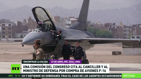 Comisión del Congreso de Perú cita al canciller y al ministro de Defensa por la compra de aviones F-16