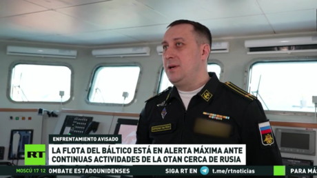 La Flota del Báltico en alerta máxima ante continuas actividades de la OTAN cerca de Rusia