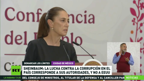 Sheinbaum: La lucha contra la corrupción en México corresponde a sus autoridades, no a EE.UU.