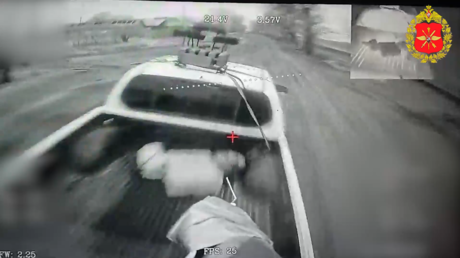 VIDEO: Drones rusos barren blindados, logística y equipos robóticos ucranianos en el frente