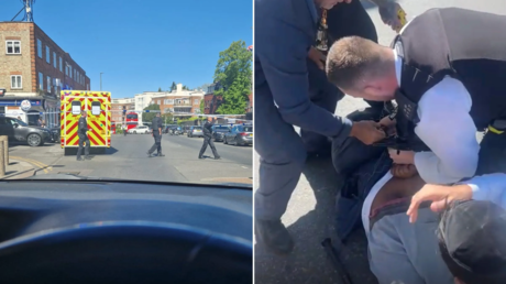 Dos personas apuñaladas por un hombre que intentaba atacar a "personas judías" en Londres