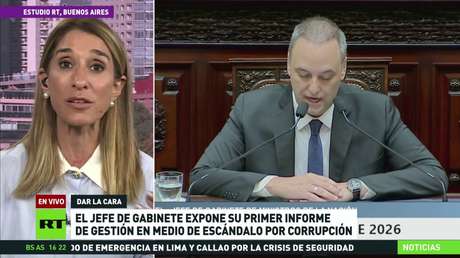 En medio de escándalos de corrupción, el jefe de Gabinete en Argentina entrega su primera verificación de logros