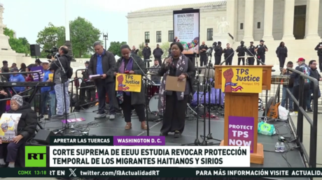 Corte Suprema de EE.UU. estudia revocar protección temporal de los migrantes haitianos y sirios