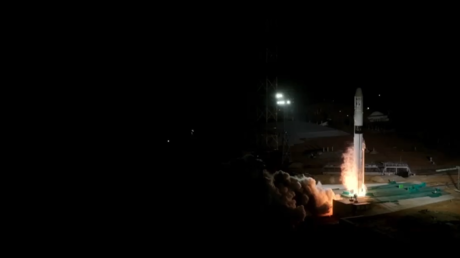 IMPRESIONANTES IMÁGENES del lanzamiento de un cohete ruso de nueva generación