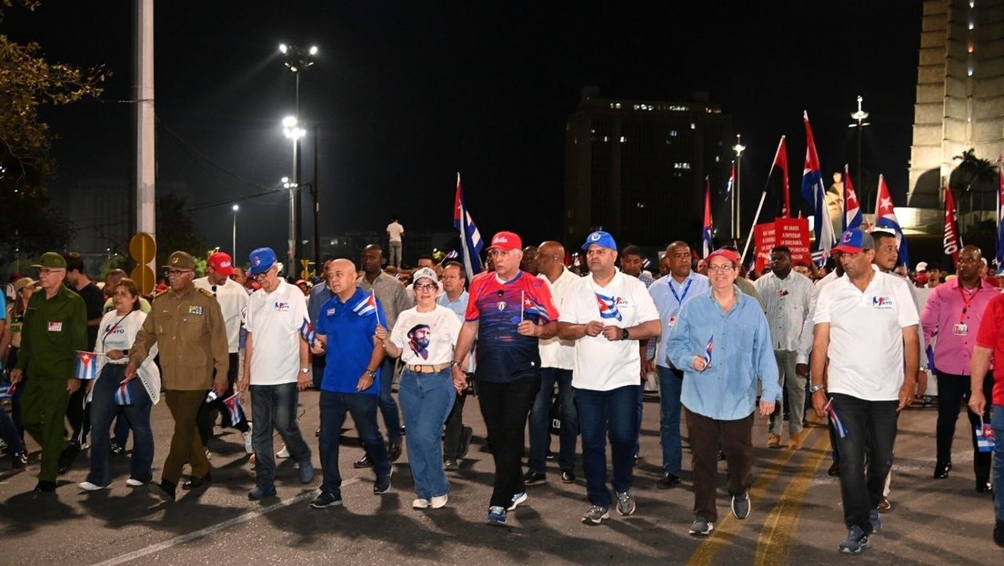 VIDEO, FOTOS: Cuba marcha contra el bloqueo y amenazas imperialistas
