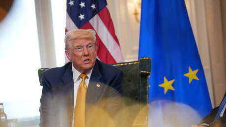 Trump eleva la guerra comercial contra la UE (MENSAJE COMPLETO)