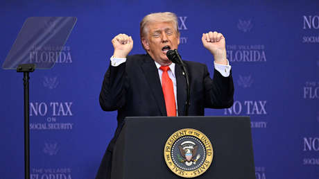 "Es una mujer muy hermosa, pero no le caigo bien": Trump parodia a una líder latinoamericana