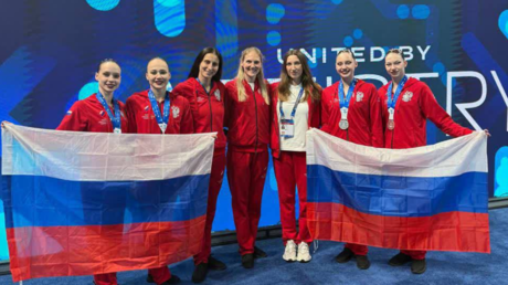 Rusia consigue el oro y la plata en el Mundial de natación sincronizada