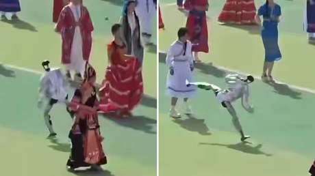 VIDEO: Robot 'enloquece' y reparte patadas de kung-fu a su alrededor