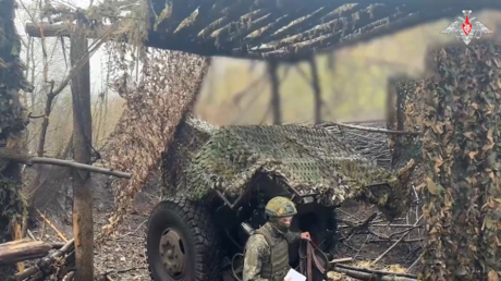 VIDEO: Drones rusos detectan y guían fuego artillero contra fuerzas enemigas