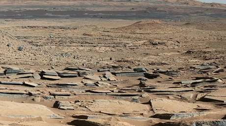El 'anillo de bañera' en Marte reaviva la teoría de un antiguo océano en el planeta rojo