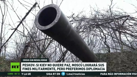 Peskov: Si Kiev no quiere la paz, Moscú logrará sus fines por la vía militar