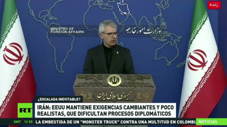 Irán frustra la entrada de destructores de EE.UU. a Ormuz y advierte que responderá a injerencias