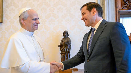 Papa León XIV recibe a Marco Rubio mientras crecen las tensiones con Trump
