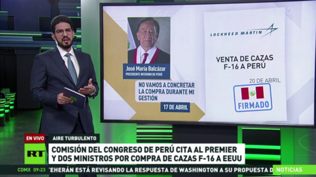 Comisión del Congreso de Perú cita al primer ministro y dos ministros por compra de cazas F-16 a EE.UU.