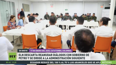 El ELN propone al próximo gobierno de Colombia "construir un acuerdo nacional"