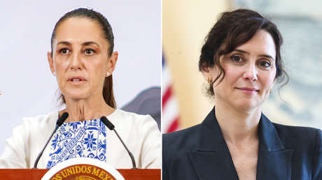Sheinbaum se lanza contra Ayuso por su visita a México: "¿Quién la trajo?"