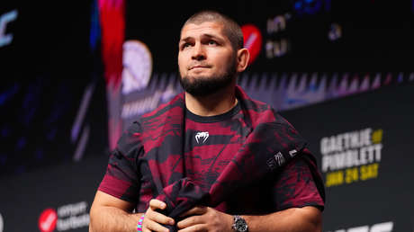 "Especial": Trump elogia públicamente al luchador ruso Khabib Nurmagomedov