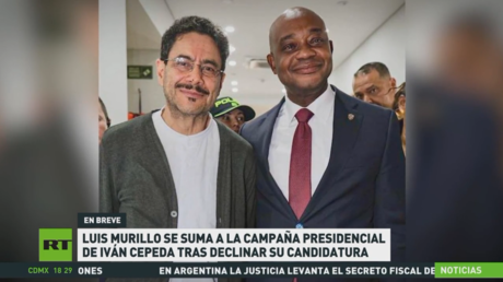 Luis Murillo se suma a la campaña presidencial de Iván Cepeda tras declinar su candidatura