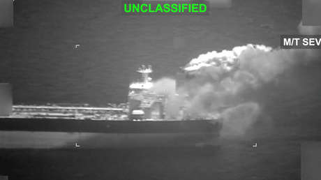 EE.UU. muestra cómo atacó dos petroleros que intentaron entrar en un puerto iraní (VIDEO)