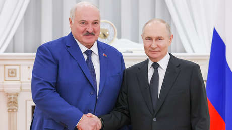 Putin se reúne con Lukashenko en Moscú